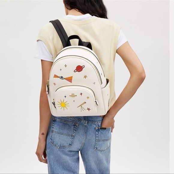 NWT Coach X Observed By Us Court Backpack Pebble Leather - Picture 11 of 11